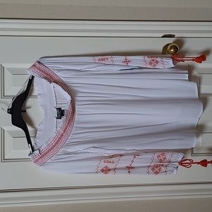 New with tags Retro off shoulder blouse